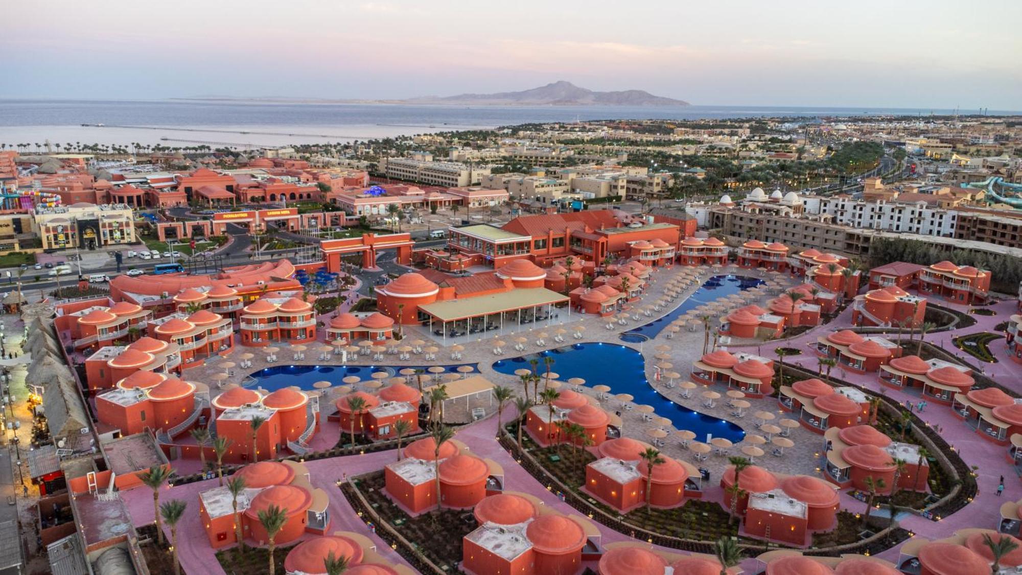 Pickalbatros Laguna Club Resort Sharm El Sheikh Екстер'єр фото Aerial view of the resort