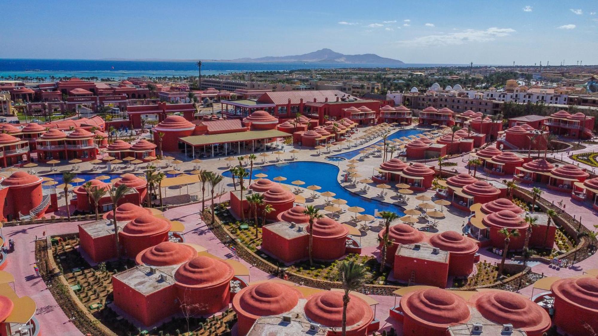 Pickalbatros Laguna Club Resort Sharm El Sheikh Екстер'єр фото Aerial view of the resort