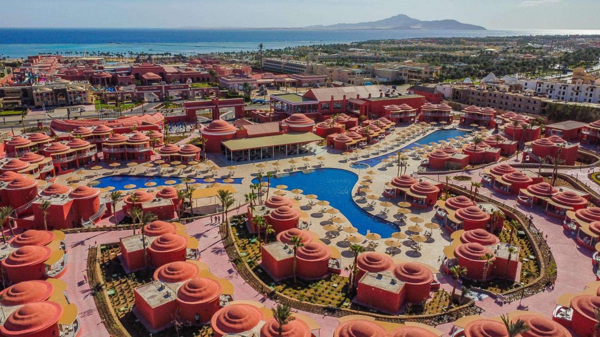 Pickalbatros Laguna Club Resort Sharm El Sheikh Екстер'єр фото Aerial view of the resort