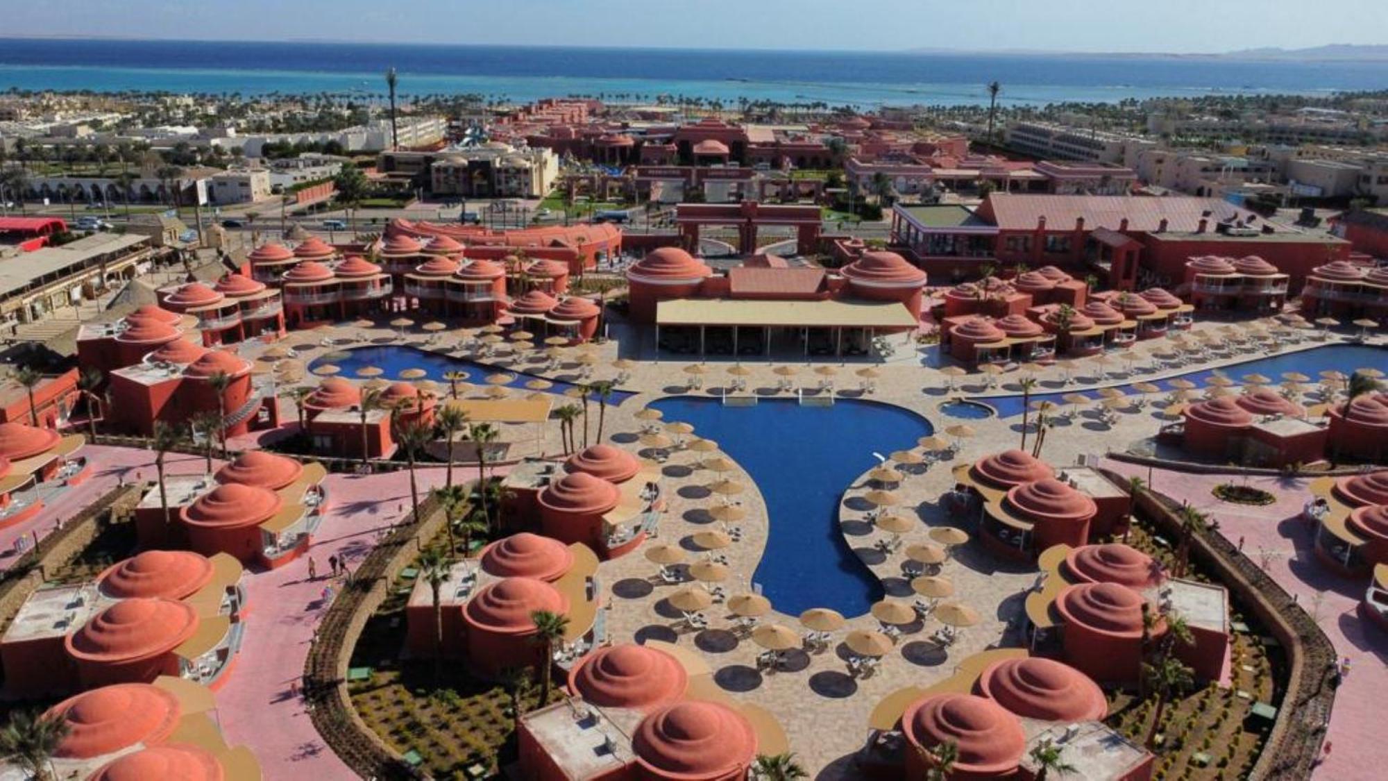 Pickalbatros Laguna Club Resort Sharm El Sheikh Екстер'єр фото Aerial view of the resort